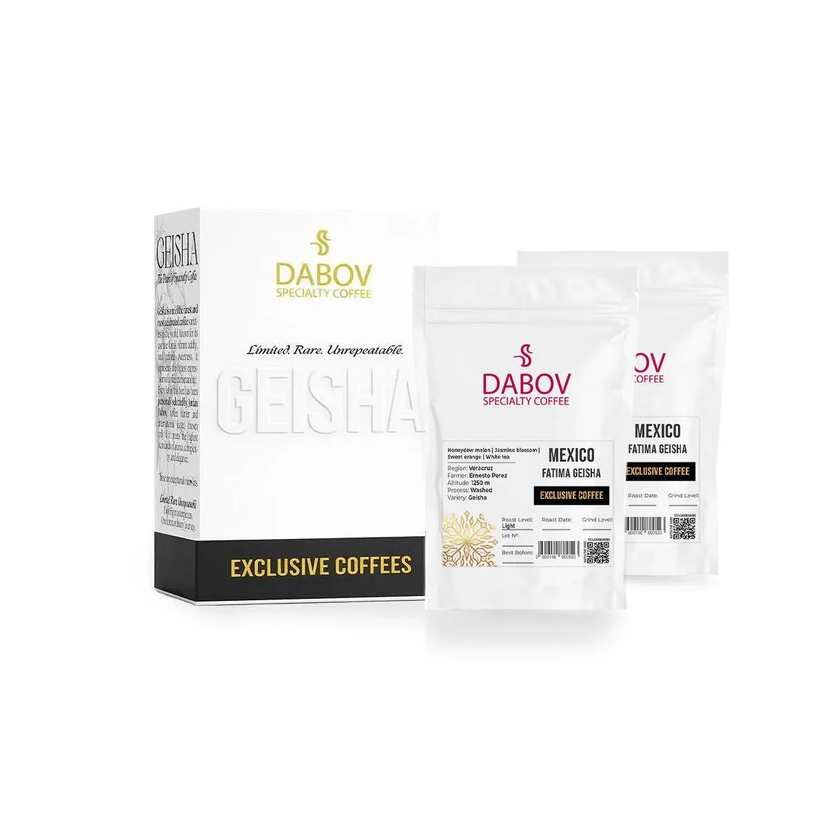Mexico Fatima Geisha – 2 × 65 g Coffee Box