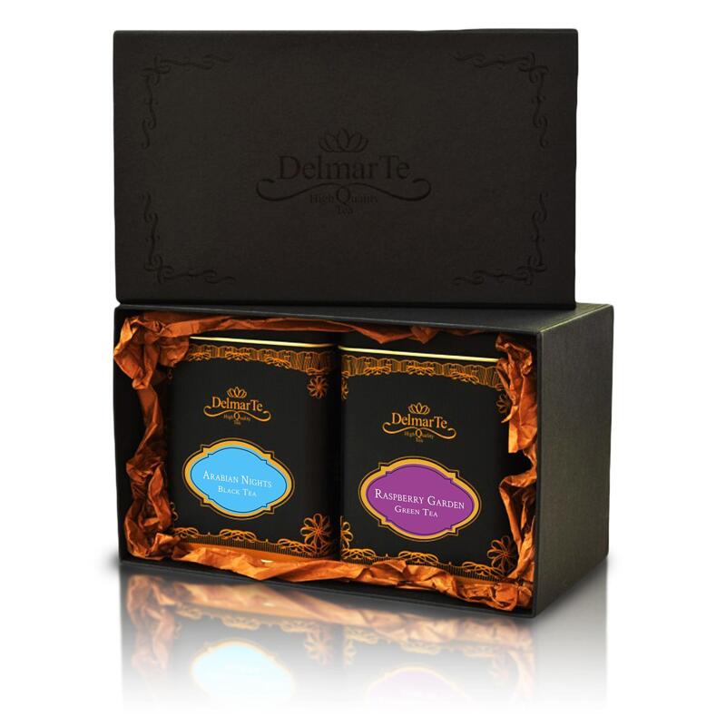 DelmarTe Premium Custom Tea Luxury Gift Set